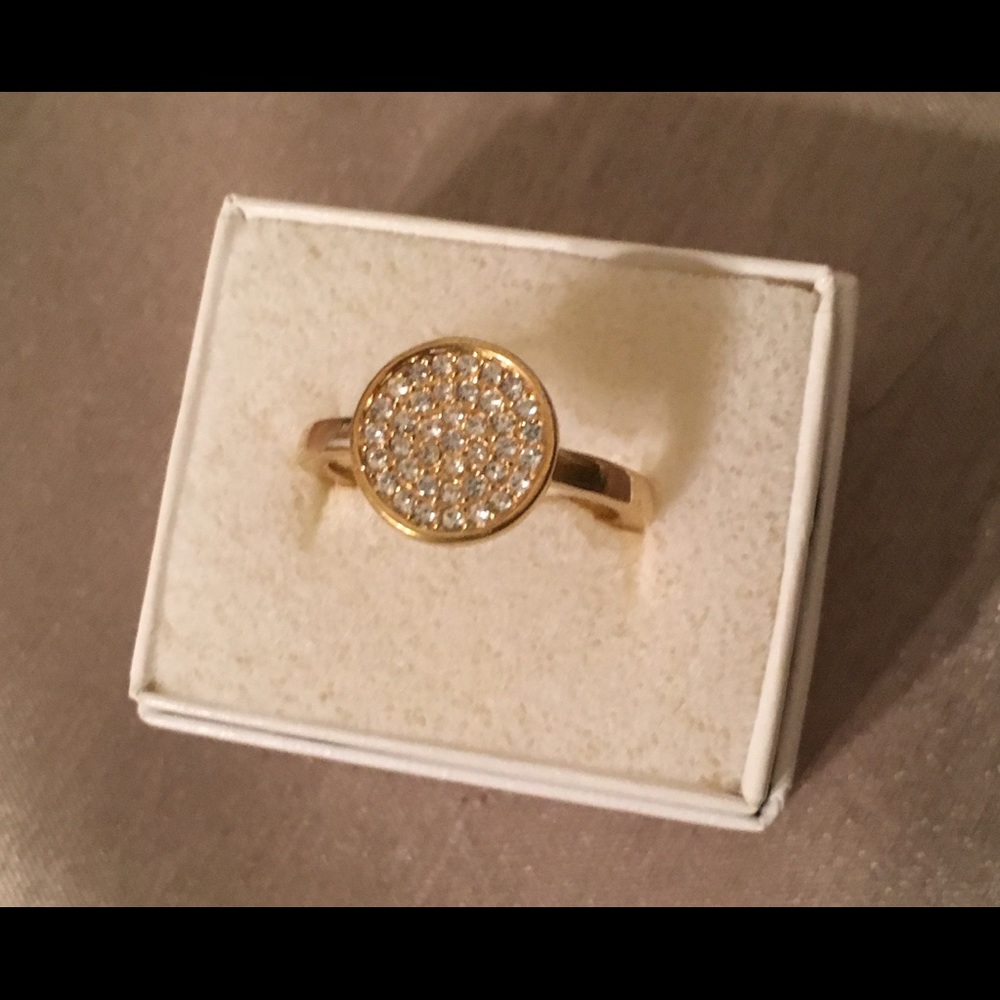Coach gold ring
